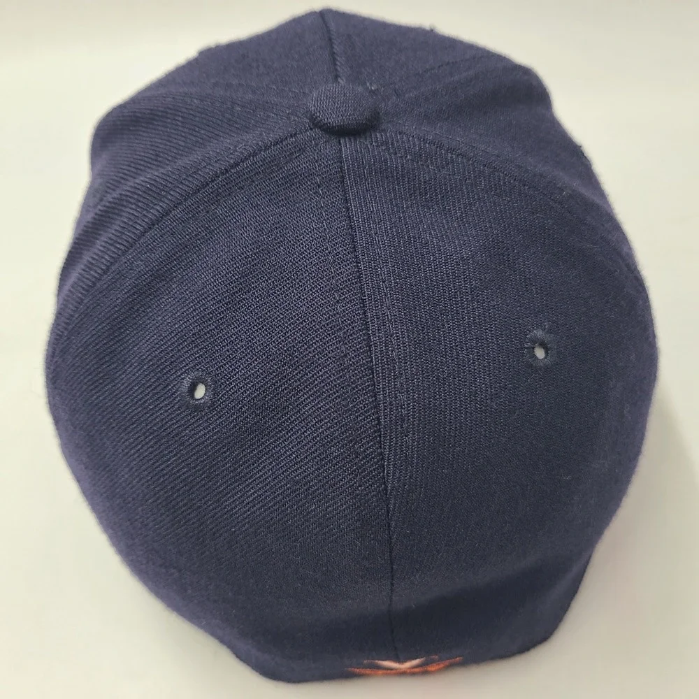 Vintage Virginia Cavaliers Hat Fitted 7 1/8‎ Twins Enterprise Blue NCAA Wool Men